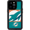 NFL Miami Dolphins Zone Block iPhone 14 Pro Waterproof Case