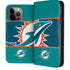 NFL Miami Dolphins Zone Block iPhone 15 Pro Max Folio Case