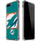 NFL Miami Dolphins Zone Block iPhone 7/8 Plus Clear Case