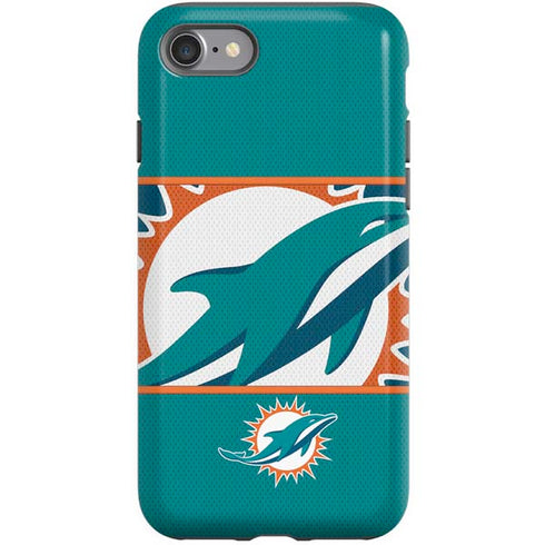 NFL Miami Dolphins Zone Block iPhone SE (2nd & 3rd Gen) Pro Case