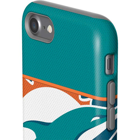 NFL Miami Dolphins Zone Block iPhone SE (2nd & 3rd Gen) Pro Case