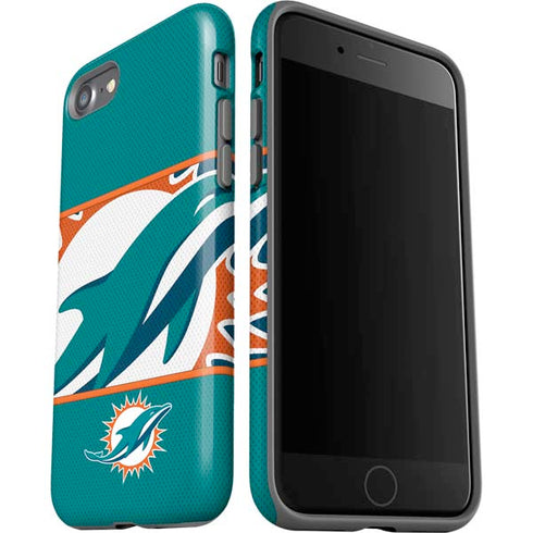 NFL Miami Dolphins Zone Block iPhone SE (2nd & 3rd Gen) Pro Case