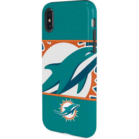 NFL Miami Dolphins Zone Block iPhone X Pro Case