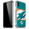 NFL Miami Dolphins Zone Block iPhone X/XS Clear Case