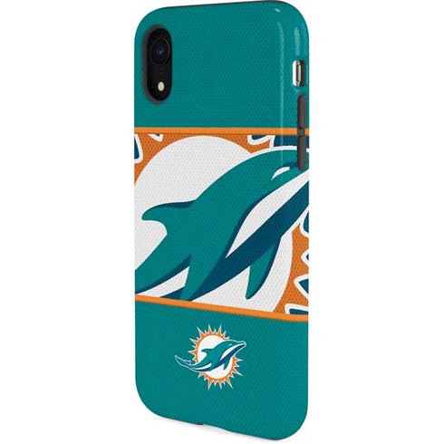 NFL Miami Dolphins Zone Block iPhone XR Pro Case