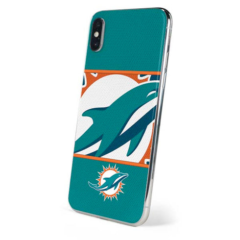 NFL Miami Dolphins Zone Block iPhone XS Max Skin