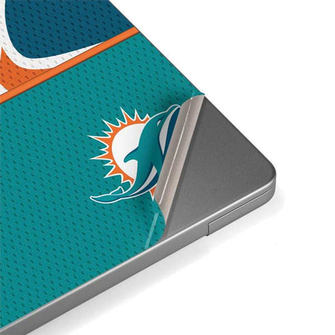NFL Miami Dolphins Zone Block MacBook Pro 14in (2021-24) Skin