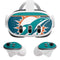 NFL Miami Dolphins Zone Block Meta Quest 3 Skin