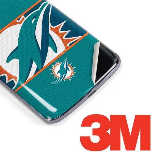 NFL Miami Dolphins Zone Block Moto E5 Plus Skin