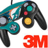 NFL Miami Dolphins Zone Block Nintendo GameCube Controller Skin
