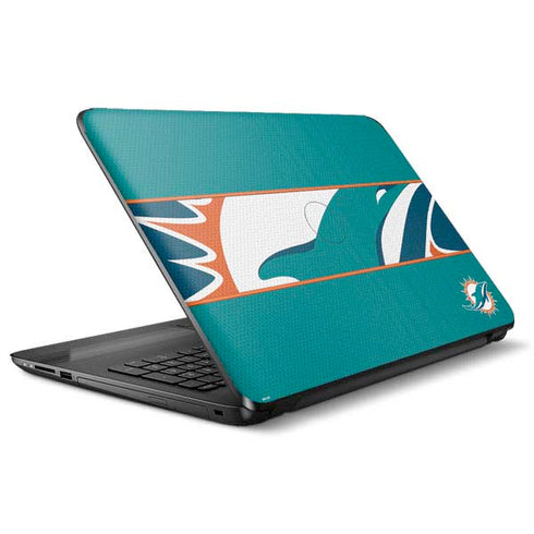 NFL Miami Dolphins Zone Block HP Notebook Skin