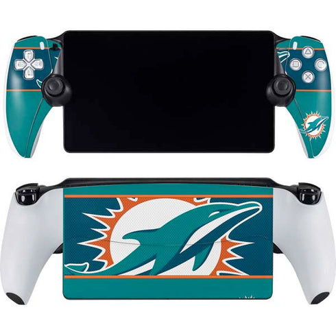 NFL Miami Dolphins Zone Block PlayStation Portal Remote Player Skin