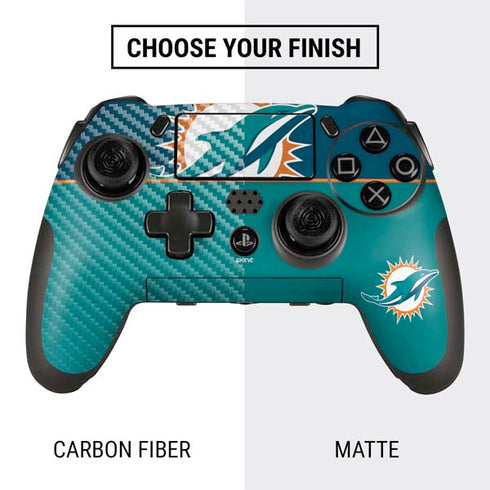 NFL Miami Dolphins Zone Block PlayStation Scuf Vantage 2 Controller Skin