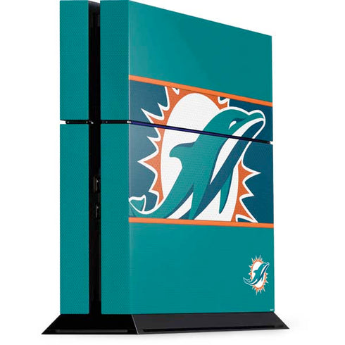 NFL Miami Dolphins Zone Block PS4 Console Skin