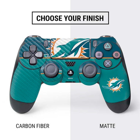 NFL Miami Dolphins Zone Block PS4 Controller Skin