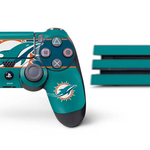 NFL Miami Dolphins Zone Block PS4 Pro Bundle Skin