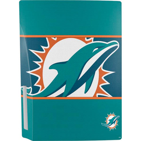 NFL Miami Dolphins Zone Block PS5 Bundle Skin