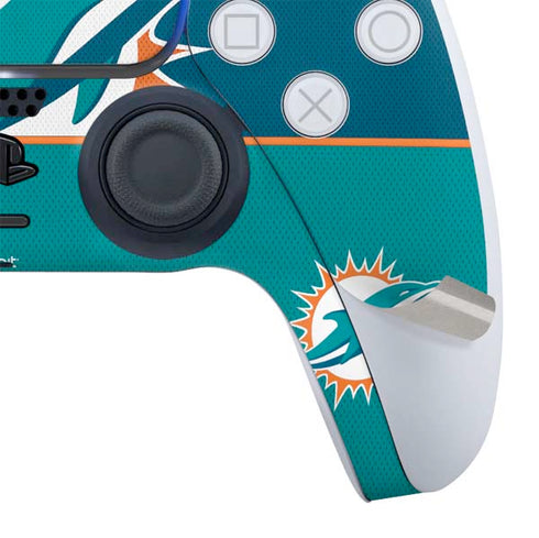 NFL Miami Dolphins Zone Block PS5 Controller Skin