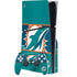 NFL Miami Dolphins Zone Block PS5 Slim Disk Bundle Skin