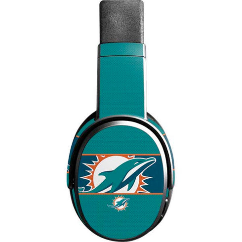 NFL Miami Dolphins Zone Block Skullcandy Crusher Wireless Skin