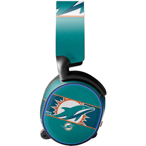 NFL Miami Dolphins Zone Block SteelSeries Arctis 3 Skin