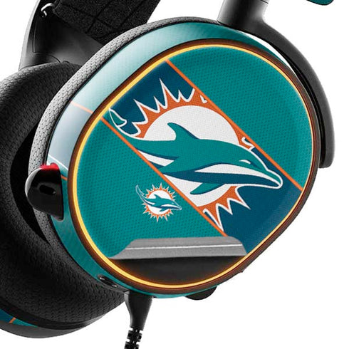 NFL Miami Dolphins Zone Block SteelSeries Arctis 3 Skin