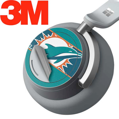 NFL Miami Dolphins Zone Block Surface Headphones Skin