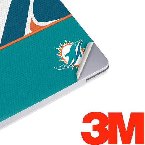 NFL Miami Dolphins Zone Block Surface Laptop 2 Skin