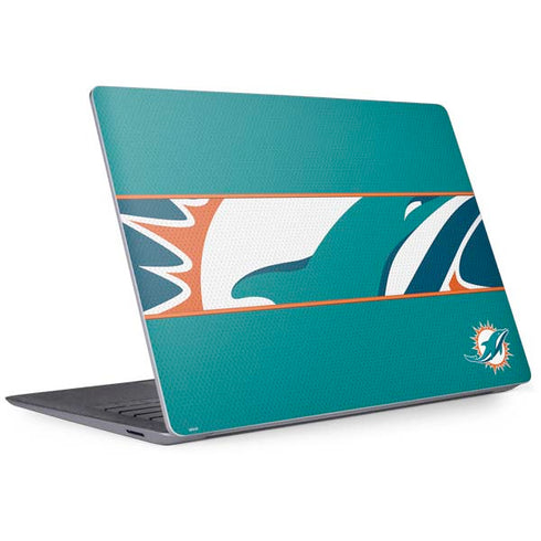 NFL Miami Dolphins Zone Block Surface Laptop 3 13.5in Skin