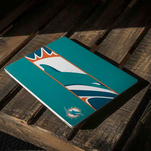 NFL Miami Dolphins Zone Block Surface Laptop 3 13.5in Skin