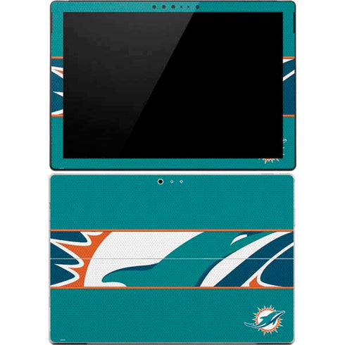 NFL Miami Dolphins Zone Block Surface Pro 4 Skin
