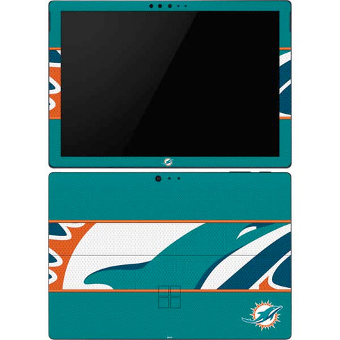 NFL Miami Dolphins Zone Block Surface Pro 6 Skin