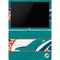 NFL Miami Dolphins Zone Block Surface Pro 6 Skin