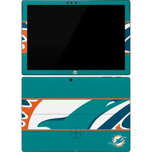 NFL Miami Dolphins Zone Block Surface Pro 7 Skin