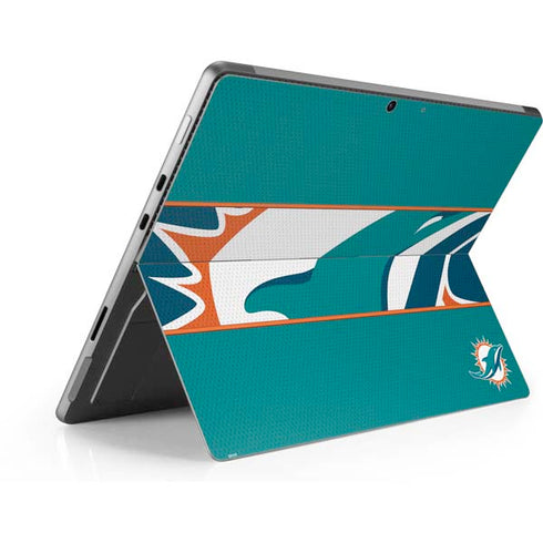 NFL Miami Dolphins Zone Block Surface Pro 8 Skin