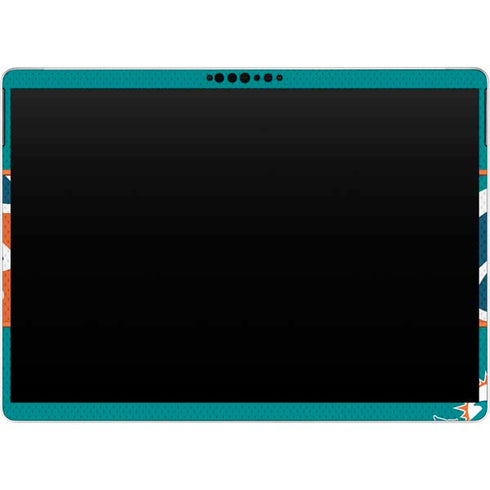 NFL Miami Dolphins Zone Block Surface Pro 9 Skin