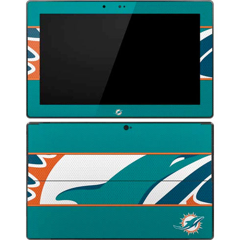 NFL Miami Dolphins Zone Block Surface Pro Tablet Skin