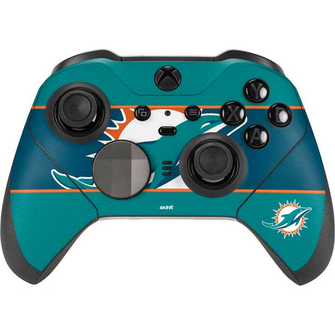 NFL Miami Dolphins Zone Block Xbox Elite Wireless Controller Series 2 Skin