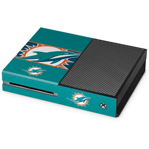 NFL Miami Dolphins Zone Block Xbox One Console Skin