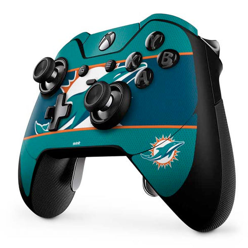 NFL Miami Dolphins Zone Block Xbox One Elite Controller Skin