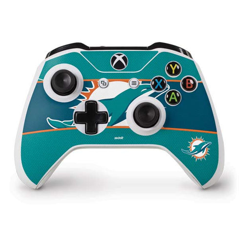NFL Miami Dolphins Zone Block Xbox One S Controller Skin