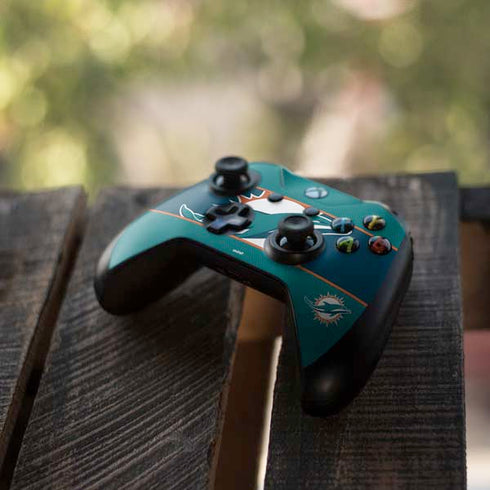 NFL Miami Dolphins Zone Block Xbox One S Controller Skin