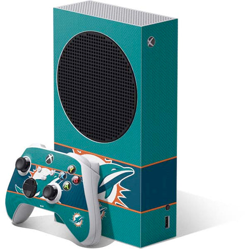 NFL Miami Dolphins Zone Block Xbox Series S Bundle Skin