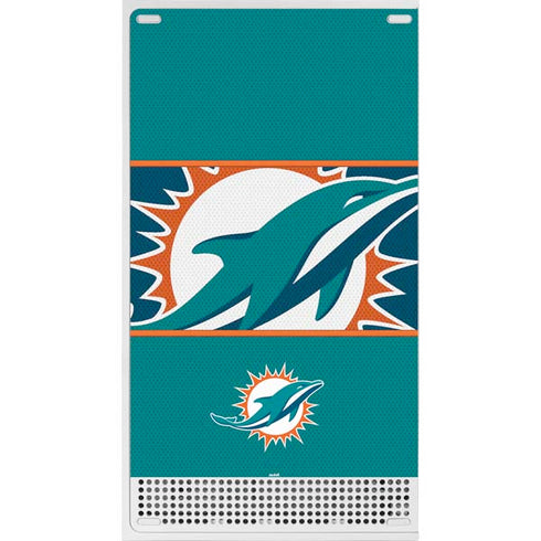 NFL Miami Dolphins Zone Block Xbox Series S Console Skin