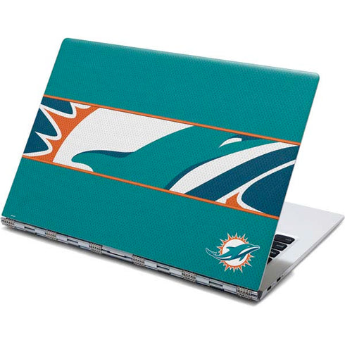 NFL Miami Dolphins Zone Block Yoga 910 2-in-1 14in Touch-Screen Skin
