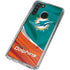 NFL Miami Dolphins Galaxy A21 Clear Case