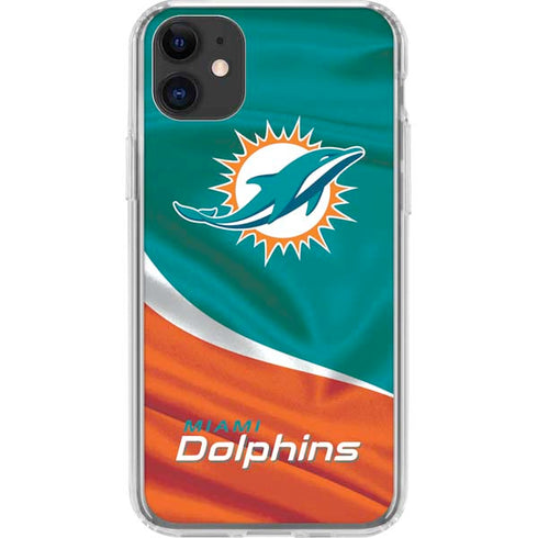 NFL Miami Dolphins iPhone 11 Clear Case