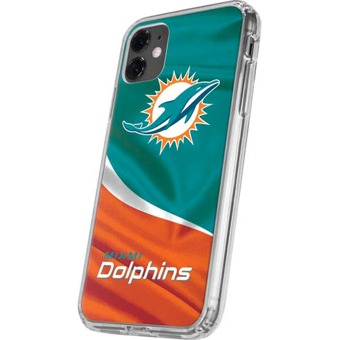 NFL Miami Dolphins iPhone 11 Clear Case