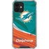 NFL Miami Dolphins iPhone 12 Mini Clear Case