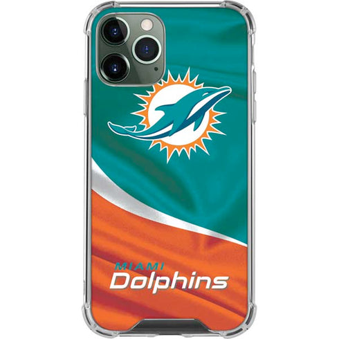 NFL Miami Dolphins iPhone 12 Pro Max Clear Case